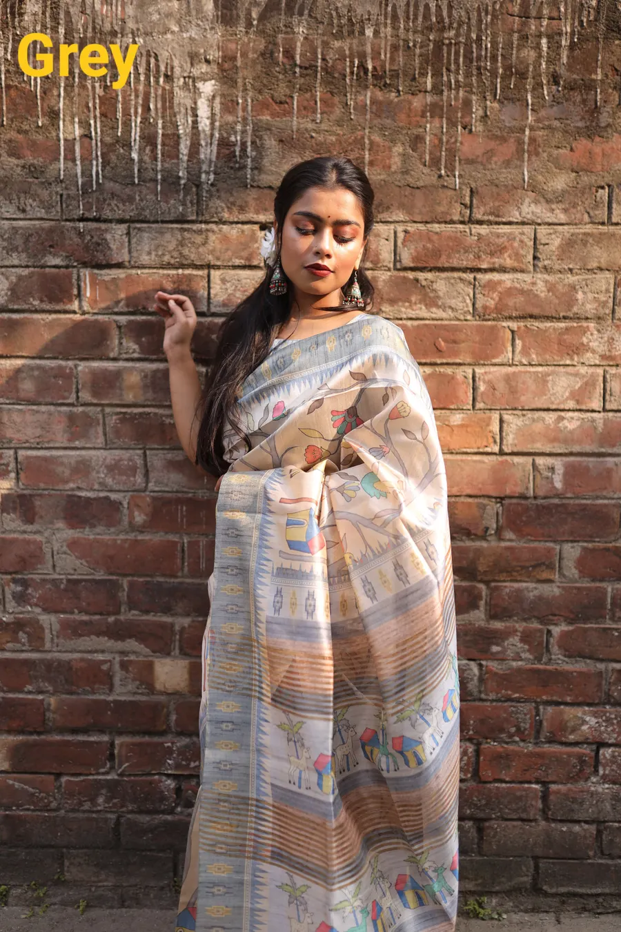 Soft Tussar Silk Saree